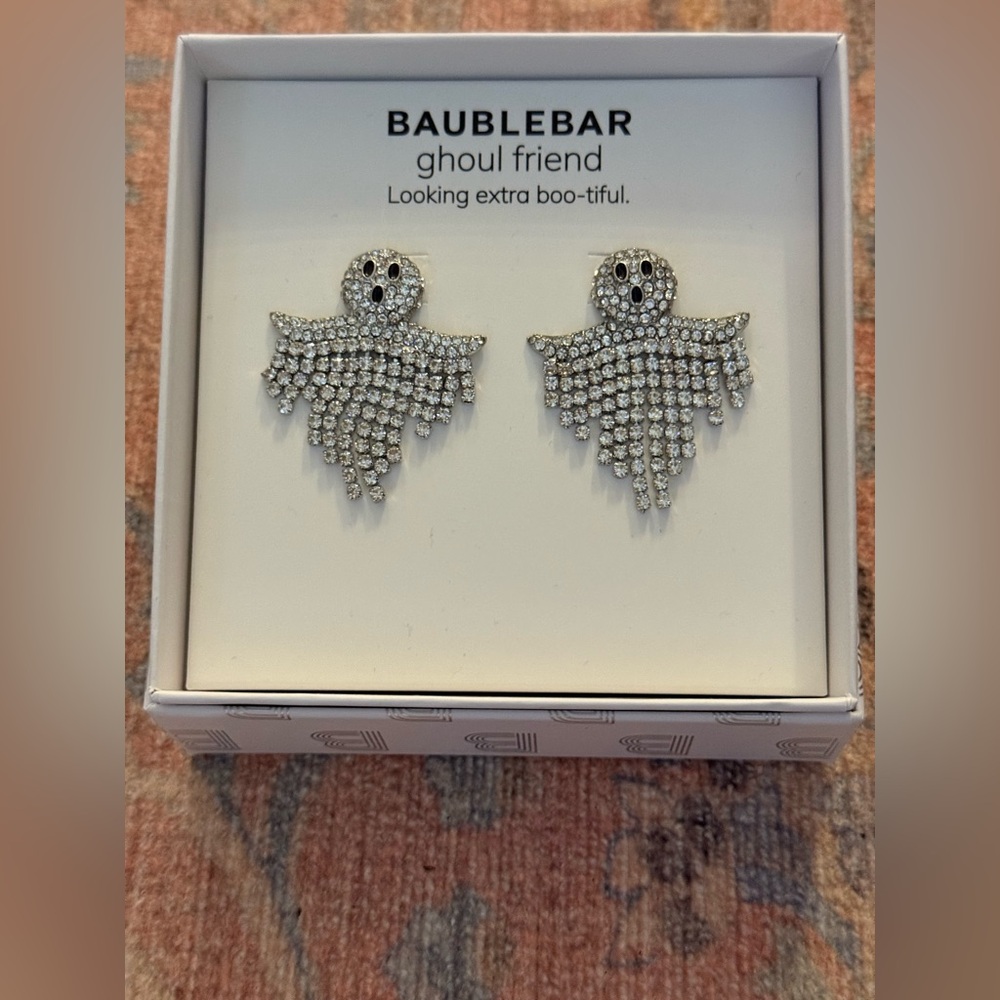 Baublebar Ghouls Rule Average Mortals Drool Mini Dangling Earrings